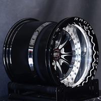 Jantes Beadlock personnalisées pour la course 17x4.5 15x8 15x10 15x12 5x120, jantes forgées en aluminium véritable avec déport de 3.5 4.5 pour Commodore Camaro SS