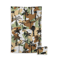 Camping Towel Super Absorbent Quick Dry Sand Free Microfiber Printed Customizable Packed Travel Compact Swimming Beach Hiking