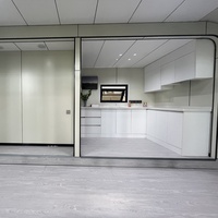 Casa Contenedor Prefabricada Expandible de Diseño Moderno, Casa Cápsula Modular Moderna, Casa Prefabricada Móvil de Lujo