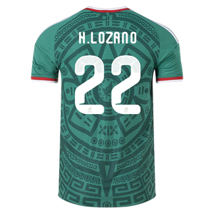 Camiseta de Fútbol para Hombre México 2026, <span class=keywords><strong>Santiago</strong></span> Giménez, Raúl Jiménez, Edson Álvarez, Hirving Lozano, Tallas S-4XL - Product Image 4