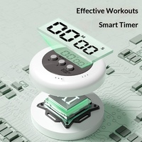 Planche inclinée portable réglable en ABS, 19 niveaux, étireur de mollets avec minuteur numérique, planche inclinée antidérapante pour étirements des jambes