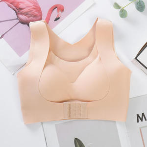 Soutien-gorge sans couture pour femme, doux, push-up, correcteur, respirant, confortable, réutilisable, écologique, style quotidien, maintien léger - Product Image 5