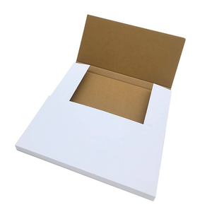 Boîte en papier kraft brun pour le stockage et l'expédition de disques vinyles, emballage personnalisé imprimé pour l'emballage de disques vinyles - Product Image 6