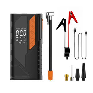 Arrancador <span class=keywords><strong>de</strong></span> Coches 2 en 1 <span class=keywords><strong>de</strong></span> 8000mAh y Inflador <span class=keywords><strong>de</strong></span> Neumáticos - Inflado Rápido con Cilindro <span class=keywords><strong>de</strong></span> 19mm y Abrazaderas Inteligentes para Auto/Bicicleta - Product Image 3