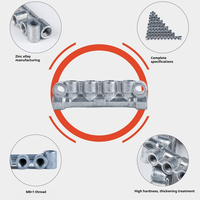 Distributor Oli Piston Aluminium A-2/A-3/A-4 /A-5/A-6/A-7/A-8/A-9/A-10 Distributor Oli Pelumas Blok Oli Paduan Seng