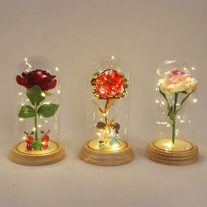 Hộp quà hoa hồng bất tử ngày lễ tình nhân của mẹ, hoa hồng được bảo quản trong mái vòm kính, hộp quà hoa tươi vĩnh cửu - Product Image 3
