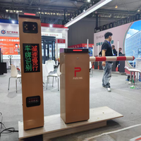 Barrera Automática Inteligente XGY para Peaje y Entrada de Vehículos, Barrera de Tráfico de 4 Metros, Barrera de Brazo para Sistemas de Estacionamiento