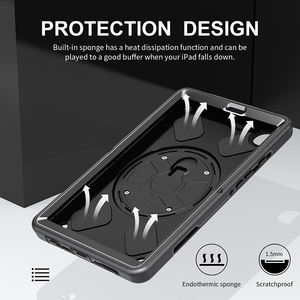 Étui pour <span class=keywords><strong>tablette</strong></span> <span class=keywords><strong>Lenovo</strong></span> <span class=keywords><strong>P11</strong></span> Gen 2 11.5 TB-350 avec porte-stylo, étui hybride protecteur en TPU - Product Image 6