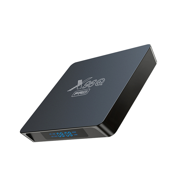X96Q Pro Android 10.0 TV Box 4K 3D Media Player 2.4G 5GHz Wifi Smart Tvbox 2GB 16GB Set Top Box Allwinner H313 Android 10 TV Box