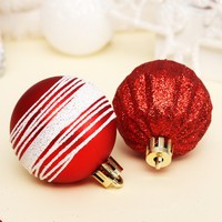 SHUANGYUAN Nouveaux ensembles de boules de Noël de 5 cm/41 pièces Décorations d'arbre de Noël Boules de Noël Esferas Navidenas