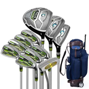 Neue Golfs ets Herren Anfänger voller Clubs Titan 1 Holz Übungs schläger Golf ausrüstung