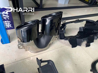 Kit de Mejora Trasera de Lujo Pharri para Mercedes Benz CLA W118 2019+, Actualización a Difusor Trasero CLA45 AMG con Puntas de Escape Cuádruples
