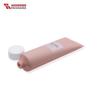 250ml 핑크 소프트 튜브 플라스틱 로션 오픈 엔드 화장품 페이스 워시 스퀴즈 튜브 100ml 스크류 상단 캡 - Product Image 4