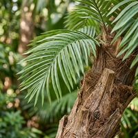 Palmier artificiel réaliste de qualité supérieure de 10 à 15 pieds, grand palmier Washingtonia protégé contre les UV avec tronc naturel pour la décoration d'hôtels de luxe