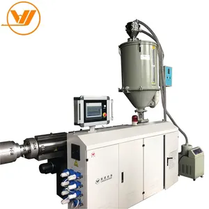 SJ75 120-220KG/H Plastic Extruder Machine with OMRON Temperature Control for Manufacturing Pipe Extrusions