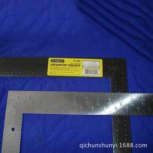 Regla cuadrada de acero inoxidable de 90 grados para herramientas de medición de carpintería y metalurgia - Product Image 4