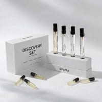 Coffret de découverte de parfums rigides de luxe personnalisé, mini collection d'échantillons de parfum, Caja De Perfume De Lujo Para Set Promocional