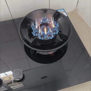 Table de cuisson électrique pliable à 2 brûleurs en verre trempé avec cuisinière intégrée pour usage domestique, installation sur table - Product Image 4