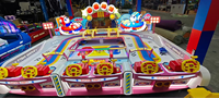 Machine de jeu d'arcade de voitures tamponneuses multijoueur Bumper Party