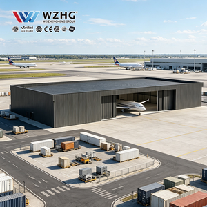 <b>Large</b> Clear Span Aircraft Maintenance Hangar With Prefabricated Structure - Product Image 1