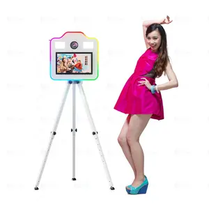 party photo booth and printer photo machine for parties photobooth cabin party supplies touch photo booth shell with lcd screen