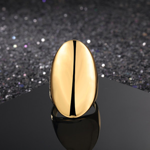 Anillo de Béisbol de Acero Inoxidable para Mujer, Chapado en Oro de 18K, Joyería de Lujo para Regalo Festivo, para Europa y América - Product Image 2