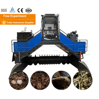 Poort Grote Kokosnoot Compost Industriële Industriële Compost Mixerhorizontale Mixer Organische Mestdraaier