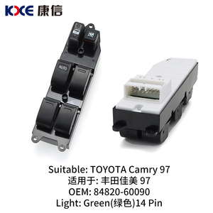 สวิตช์กระจกไฟฟ้าสำหรับโตโยต้าคัมรี่ 97 84820-60090 ไฟฟ้า 12V ควบคุมอัตโนมัติ - Product Image 4