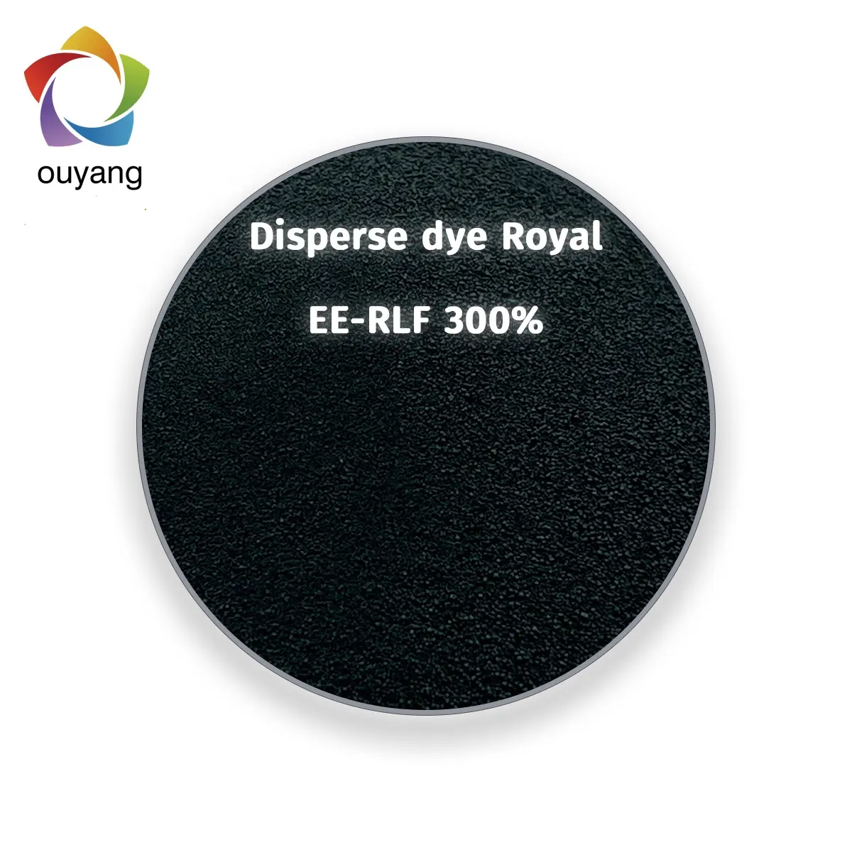 Cheveux raides d'usine Échantillon disponible Colorant dispersé Disperse EE-RLF royal 300% Utilisé pour teindre le polyester et ses tissus mélangés