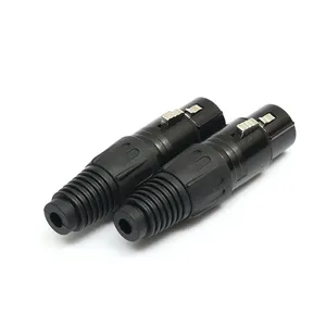 Metal Male Xlr 3pin Panel Mount video Connector With Cheap Price