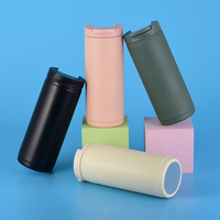 Cadeaux originaux, tasses 400 ml, gobelet isotherme en acier inoxydable écologique, affichage de la température, couvercle anti-fuite, réutilisable pour le café