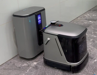 Aspirateur robot commercial Ounitech Q3-G, balayeuse robotique intelligente, machine de nettoyage de sol pour entrepôt, marché, centre commercial