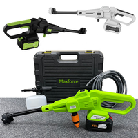 Pistola de Lavado a Presión Inalámbrica Recargable, Lavadora de Autos Portátil, Rociador Manual para Jardín, Ventanas y Hogar