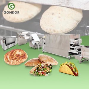 Máquina Automática para Hacer Pan Pita Árabe, Línea de Producción Automática de Pan Libanés, Precio Competitivo - Product Image 1