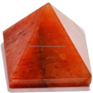 Piedras Naturales Más Vendidas, Cristales Curativos, Piedra de Ágata Roja Dorada, Pirámide de Energía Escalar, Figura de Meditación, Año Nuevo - Product Image 6