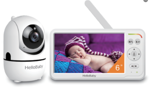 Écran couleur LCD IPS de 6,0 pouces, moniteur vidéo numérique sans fil pour bébé, communication bidirectionnelle - Product Image 1