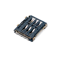 MUP Baru Dual NANO dengan Soket Konektor Kartu SIM Tipe Tray Push Pull untuk Modul Router Industri Mobile NB-IoT