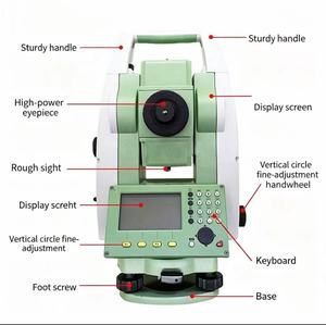 <span class=keywords><strong>Estación</strong></span> <span class=keywords><strong>Total</strong></span> <span class=keywords><strong>Leica</strong></span> TS09plus R500: Aumento de 30X, Alcance sin Prisma de 500m, Herramienta Profesional para Topografía Geodésica - Product Image 4