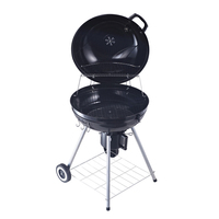 Nouveau produit Barbecue d'extérieur portable à quatre pattes de 22 pouces avec thermomètre