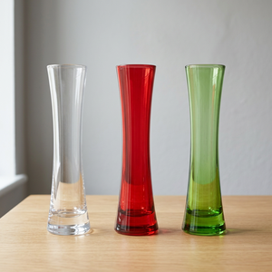 EL BPA Free <b>Clear</b> Acrylic Modern Floor Tall Round Wedding Flower <b>Vase</b> Size S Model VA-001 - Product Image 2