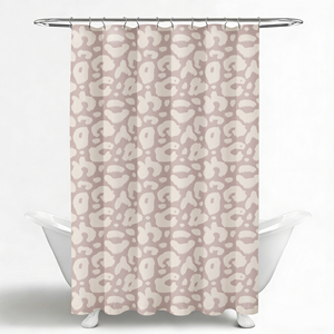 <span class=keywords><strong>Rideau</strong></span> <span class=keywords><strong>de</strong></span> <span class=keywords><strong>douche</strong></span> imprimé léopard, imperméable, résistant à la moisissure, en tissu, avec œillets antirouille pour maison moderne - Product Image 3