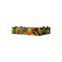 Boîte d'emballage en carton ondulé pour fruits et légumes à impression personnalisée Boîte en carton ondulé pour tomates