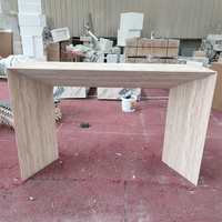 Ensembles de table de salon modernes plateau en marbre bois gris meuble tv design maison et table basse avec rangement