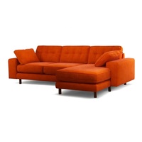 Canapé modulaire convertible capitonné moderne pour salon, villa, école, parc ou sous-sol