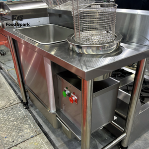 Máquina Eléctrica para Empanizar Pollo, Equipo para Empanizar Hamburguesas de Pollo Frito, Máquina Comercial para Empanizar para <span class=keywords><strong>Kfc</strong></span> <span class=keywords><strong>Mcdonald</strong></span> - Product Image 1