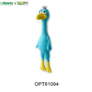 ORIENPET & OASISPET宠物狗乳胶玩具吱吱作响的站立式鸟就绪库存OPT61094宠物产品