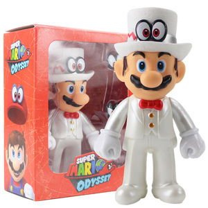 Nuevas Figuras de Acción de Mario Bros en 3D de Dibujos Animados, Juguete de PVC de Super Mario, Adorno de Escritorio para Automóvil, Embalaje en Caja de Color - Product Image 5