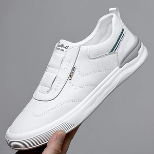Nouvelles sandales décontractées monobloc pour hommes, tendance été 2026, polyvalentes, respirantes, à semelle souple, style baskets blanches - Product Image 4
