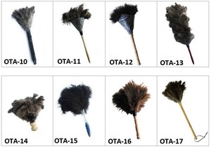 Lông mềm Khăn lau bụi đà điểu lông làm sạch khăn lau bụi với tre xử lý - Product Image 6