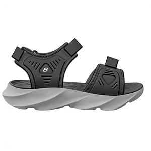 Sandalias de Plataforma con Suela de Goma para <span class=keywords><strong>Hombre</strong></span>, Zapatos Deportivos con Correa Ajustable y Suela Gruesa para Caminar al Aire Libre, Venta al por Mayor de Fábrica, OEM Personalizado - Product Image 2